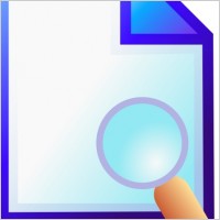 Search Document clip art