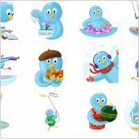 Seasons Tweeting Icons icons pack