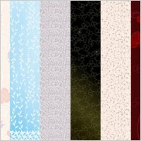 selection of flowers vector background 1