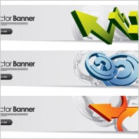 sense of science and technology background banner vector 1