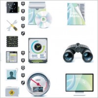 server theme icon vector