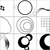 shapes brush