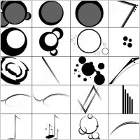shapes brush