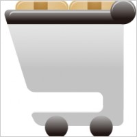Shopping cart full