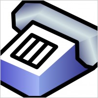 Simple Telephone clip art
