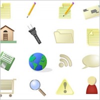 simple vector icon commonly used type