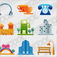 Simple vector icon female color material-2