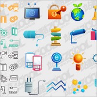 Simple vector icon female color material-3
