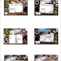 six desktop vector