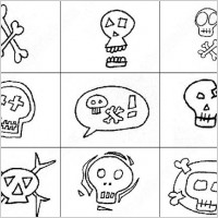 skull brush