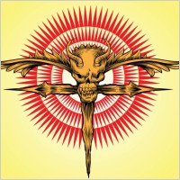 Skull Cross Vector Artwork
