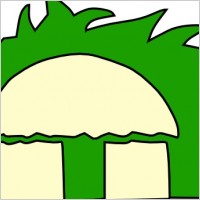 Small Building Shed Dome clip art