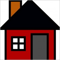 Small House clip art