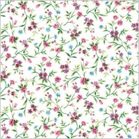 small purple flowers floral background vector