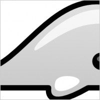 Small Whale clip art