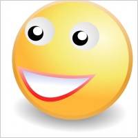 Smile Face clip art
