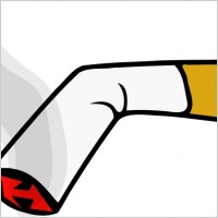Smoke Cigarette clip art