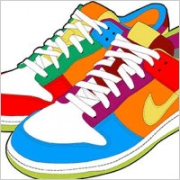 Free Business Cards Vector on Vector Running Shoe Free Vector For Free Download  About 3 Files