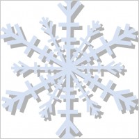 Snow Flake clip art