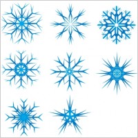 Snow Flake Vectors