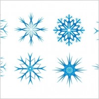 Snow Flake Vectors
