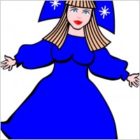 Snow Maiden Snegurochka by Rones