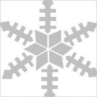 Snowfalke clip art