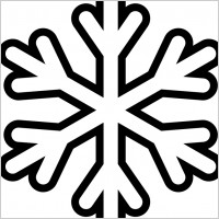 Snowflake - Monochrome