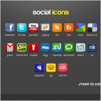 Social Icons Pack icons pack