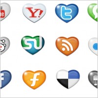 social media icons icons pack