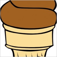 Soft Ice Cream Cones Ff Menu clip art