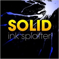 Solid Ink Splatter