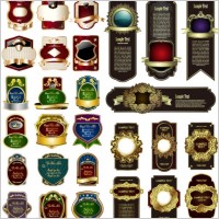 some label shape vector graphics