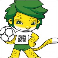 South Africa 2010 World Cup Mascot ZAKUMI Vector