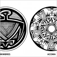 Southwest Native American Pottery Design Vectors
