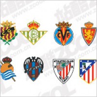 Spanish soccer clubs LOGO