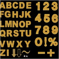 Free Vector Letters on Gold Letters Vector Free Vector For Free Download  About 15 Files
