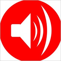 Speaker Icon clip art