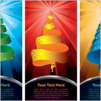 special christmas tree vector