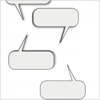 Speech bubbles
