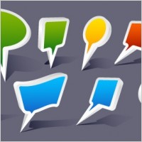 Speech Bubbles Vector