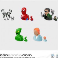 Spiderman Vista Icons icons pack