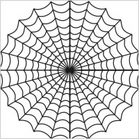 Spiders Web clip art