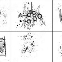 splatter and frame brush