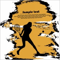 sports silhouette 02 vector