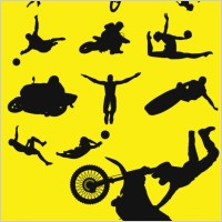 Sports silhouettes 