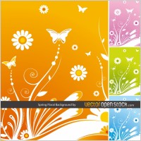 Spring Floral Background