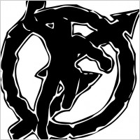 Squatter Symbol clip art