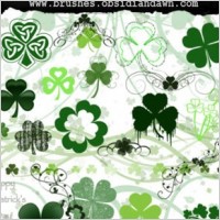 St. Patrick's Day Brushes