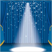 Free Vector Business Cards on Stage Curtain Vector Free Vector For Free Download  About 14 Files